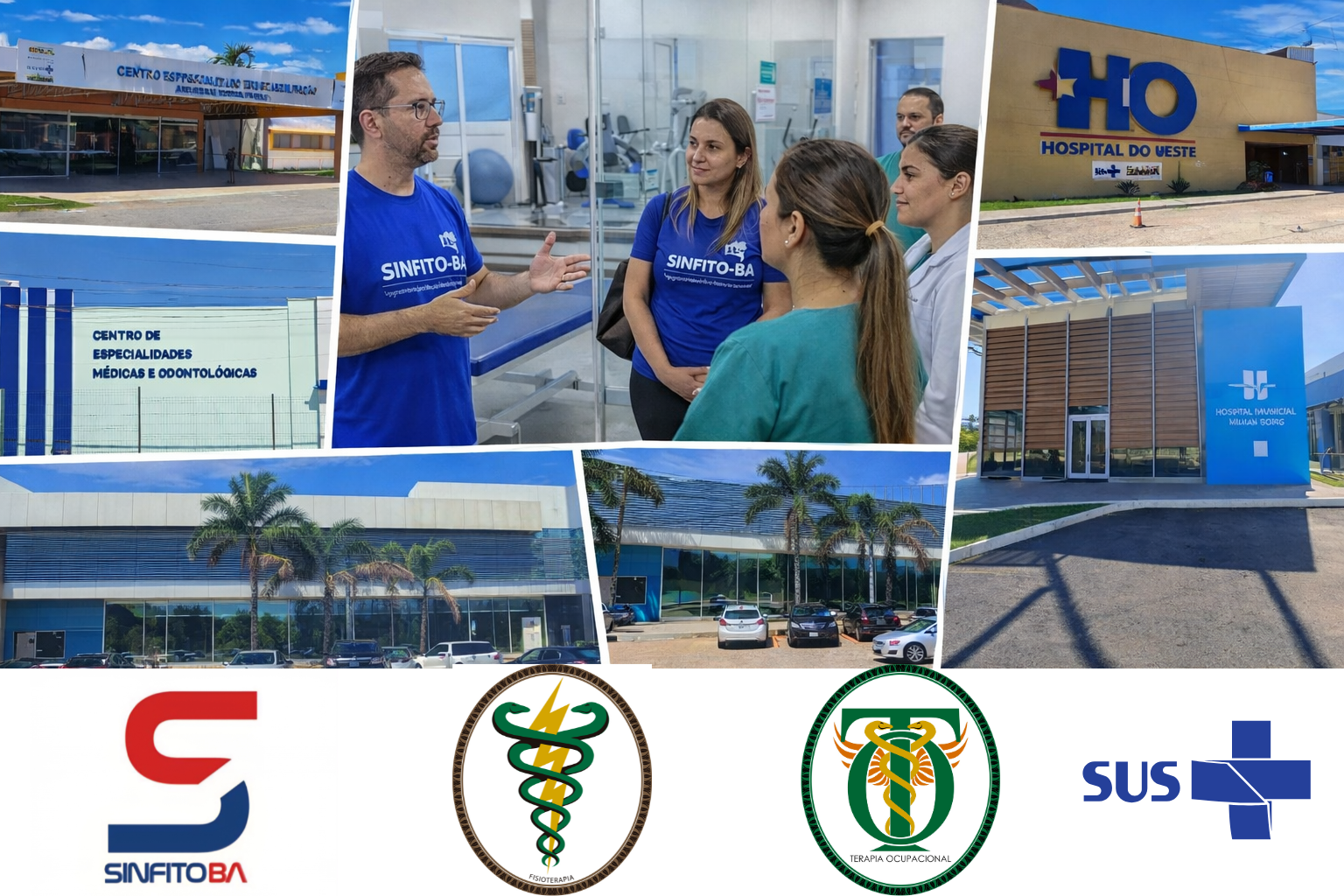 SINFITO-BA percorre o Oeste da Bahia para ouvir fisioterapeutas e terapeutas ocupacionais