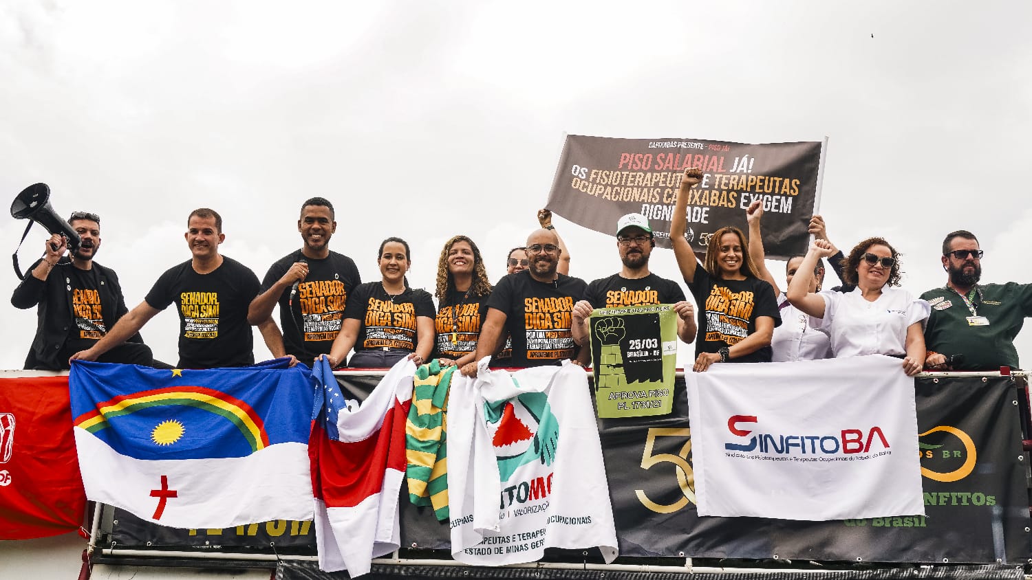 SINFITO-BA intensifica mobilização em Brasília pela aprovação do Piso Salarial Nacional