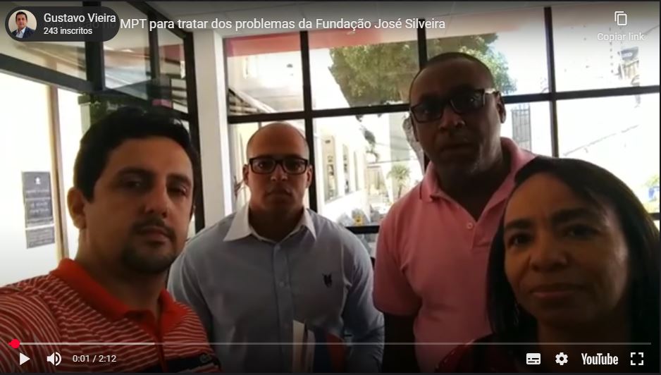 Mediação no MPT para tratar dos problemas da Fundação José Silveira